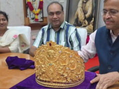 शिरडी में साईं बाबा को मिला 1 करोड़ का सोने का मुकुट, गुरु पूर्णिमा पर भक्त ने चढ़ाया खास तोहफा