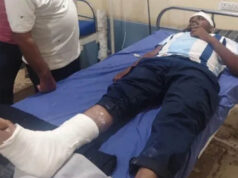राजगढ़ में दबिश के दौरान बवाल, यूपी-एमपी पुलिस पर बरसे पत्थर; तीन पुलिसकर्मी घायल