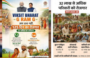 मध्य प्रदेश की नई G-RAM-G योजना, 125 दिन रोजगार, काम न मिलने पर भत्ता और मजदूरी में देरी पर मुआवजा