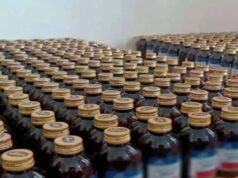 जमीन कारोबारियों का खतरनाक खेल, 122 बोतल कोरेक्स के साथ दो आरोपी गिरफ्तार