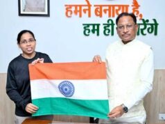 मुख्यमंत्री विष्णुदेव साय ने माउंट एवरेस्ट फतह करने वाली पर्वतारोही अमिता श्रीवास को दी बधाई