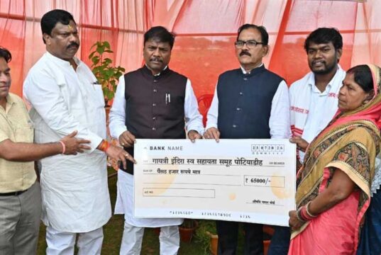 पोटियाडीह में औषधीय खेती से स्व-सहायता समूह महिला सशक्तिकरण और आत्मनिर्भरता की नई मिसाल – मंत्री केदार कश्यप