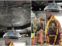 पशुपतिनाथ मंदिर के गर्भगृह में लगा महारुद्र यंत्र दोबारा काला, श्रद्धालुओं में जिज्ञासा