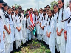 हरियाली महोत्सव के अंतर्गत हुआ पौध-रोपण