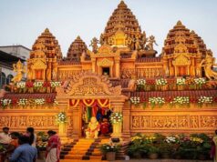 रांची के पूजा पंडालों में दिखेगा दक्षिण भारत से गुजरात तक का रंग, कहीं बृहदेश्वर तो कहीं द्वारका मंदिर
