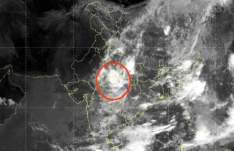 INSAT-3DS की तस्वीर में दिखा मॉनसून का रौद्र रूप, पूर्वी-मध्य भारत पर भारी बादलों का विशाल जमावड़ा