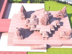 121 कलश और 100 नक्काशीदार स्तंभों से सजेगा ओंकारेश्वर का नया पञ्चायतन मंदिर