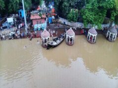 गंगा का पानी उतरने लगा, किसानों की बढ़ी चिंता; कई एकड़ फसल डूबने से नुकसान