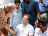 साहिल लोचव के साथ पुलिस दफ्तर पहुंचे राहुल गांधी, FIR दर्ज होने तक धरने का ऐलान