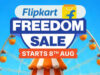 Flipkart Freedom Sale में बंपर ऑफर, iPhone समेत इन सामानों पर मिल रही भारी छूट