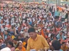MP में बिजली आउटसोर्स कर्मचारियों का शक्ति प्रदर्शन, भोपाल में संविदाकर्मी दर्जा और ₹50 लाख बीमा की मांग