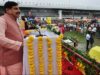 मुख्यमंत्री डॉ. यादव ने मुख्यमंत्री निवास पर लगाया तिरंगा