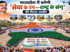 भोपाल से इंदौर तक हजारों लोग बनाएंगे ह्यूमन रंगोली, ड्रोन से दर्ज होगा भव्य दृश्य