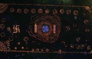 GPM में सेवा संकल्प अभियान का भव्य शुभारंभ, 11 हजार दीपों से जगमगाया मल्टीपर्पस स्कूल मैदान