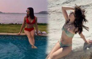 ब्लू बिकिनी में Radhika Madan का ग्लैमरस अंदाज, बीच वेकेशन की तस्वीरें-वीडियो वायरल