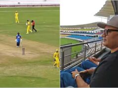 ऑस्ट्रेलिया के खिलाफ आर्यवीर सहवाग का तूफानी अंदाज, 9 चौकों से बनाए 47 रन