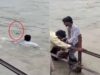 छत्तीसगढ़ में बड़ा हादसा टला! ओवरफ्लो पुल पर बहने लगी बस, पुलिस ने 70 यात्रियों को बचाया