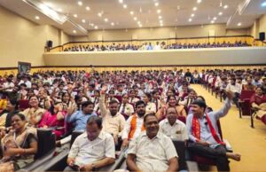 साइबर अपराध के खिलाफ खैरागढ़ में जागरूकता अभियान, मंत्री लक्ष्मी राजवाड़े की मौजूदगी में 2 हजार लोगों ने लिया संकल्प