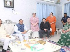 किरण देव से मिले CM साय, स्वास्थ्य को लेकर ली जानकारी