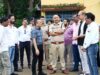 दशहरा आयोजन के लिए संभावित स्थलों भालेराव मैदान एवं एम.एम.आर. कॉलेज परिसर का किया निरीक्षण