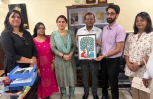 पीआईबी भोपाल के नेतृत्व में जम्मू पहुंचे पत्रकारों के अध्ययन दल ने जम्मू की पीआईबी निदेशक सुनेहा जलाली से की भेंट