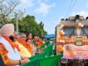अम्बिकापुर से भारत गौरव ट्रेन ने शुरू की काशी-अयोध्या की यात्रा, पर्यटन एवं संस्कृति मंत्रीराजेश अग्रवाल ने दिखाई हरी झंडी