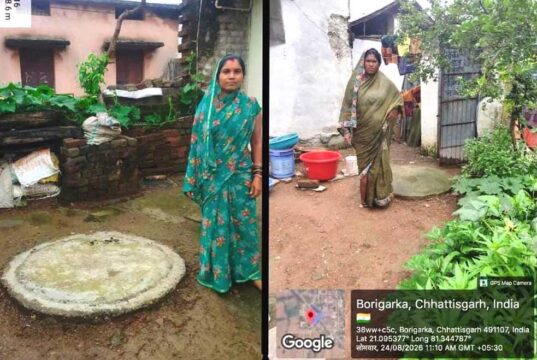ग्रे-वाटर के सुरक्षित प्रबंधन की दिशा में दुर्ग जिले में जनभागीदारी का अनूठा उदाहरण