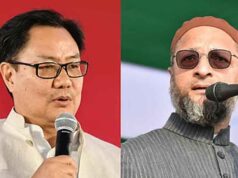एलन मस्क के भारत पर सवालों को लेकर ओवैसी के समर्थन में आए किरेन रिजिजू