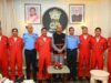 राज्यपाल रमेन डेका से एयर ऑफिसर कमांडिंग नंदा कुमार बाला ने की सौजन्य भेंट