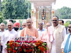 मुख्यमंत्री योगी बोले- बापू का स्वदेशी से स्वावलंबन का मंत्र ही विकसित भारत की आधारशिला