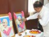 मुख्यमंत्री ने महात्मा गांधी और पूर्व प्रधानमंत्री लाल बहादुर शास्त्री की जयंती पर किया नमन