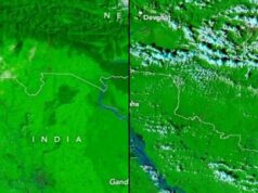 नेपाल की भारी बारिश से बिहार में मची तबाही, NASA सैटेलाइट तस्वीरों ने दिखाया बाढ़ का खौफनाक मंजर