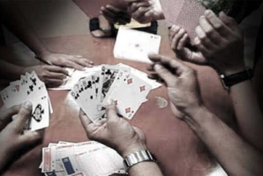 बिलासपुर में जुए के अड्डे पर पुलिस की दबिश, 10 लोग पकड़े गए