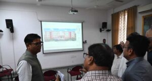 वित्त मंत्री ओ.पी. चौधरी ने नवा रायपुर में राज्योत्सव 2026 की तैयारियों का किया निरीक्षण